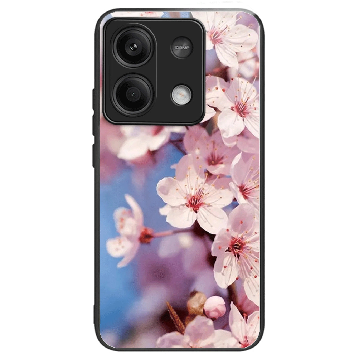 For Xiaomi Redmi Note 13 5G Case Pattern Design Ultra-Thin Tempered Glass Phone Cover
