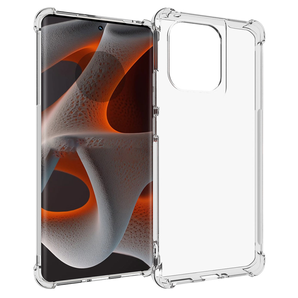 For Motorola Edge 50 Pro 5G Case Non-Slip Drop-proof Soft TPU Clear Phone Cover