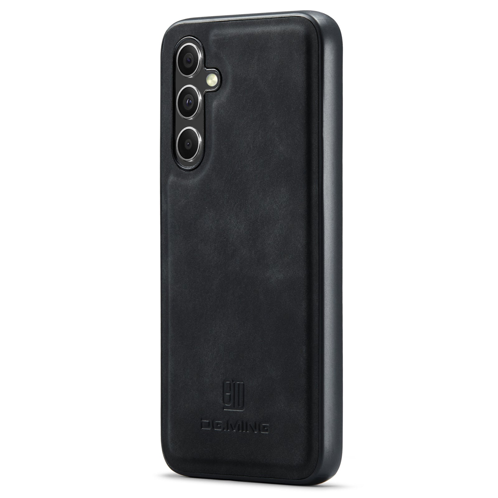 DG.MING For Samsung Galaxy A15 4G / A15 5G Case Drop-resistant Leather Coated PC+TPU Phone Cover
