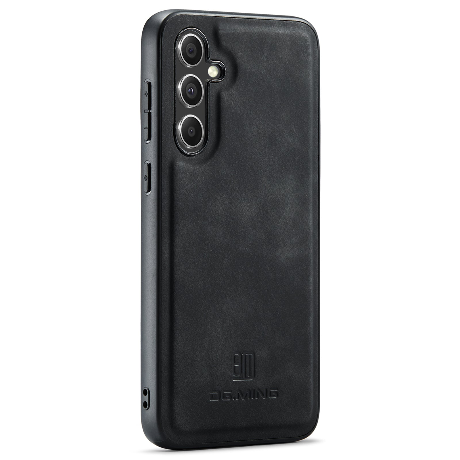 DG.MING For Samsung Galaxy A15 4G / A15 5G Case Drop-resistant Leather Coated PC+TPU Phone Cover