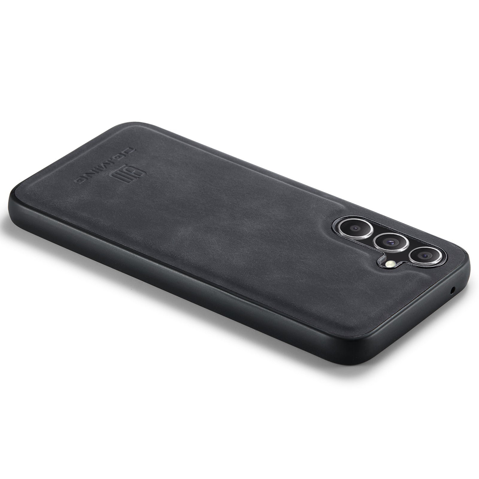 DG.MING For Samsung Galaxy A15 4G / A15 5G Case Drop-resistant Leather Coated PC+TPU Phone Cover