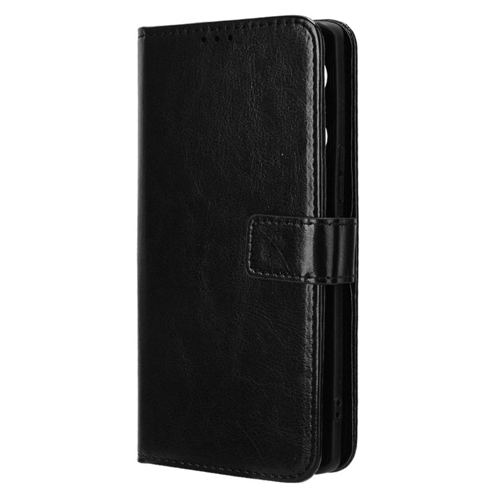 For Transsion Infinix Note 40 Pro 5G X6851 / Infinix Note 40 Pro+ X6851B Case PU Leather Crazy Horse Texture Phone Cover
