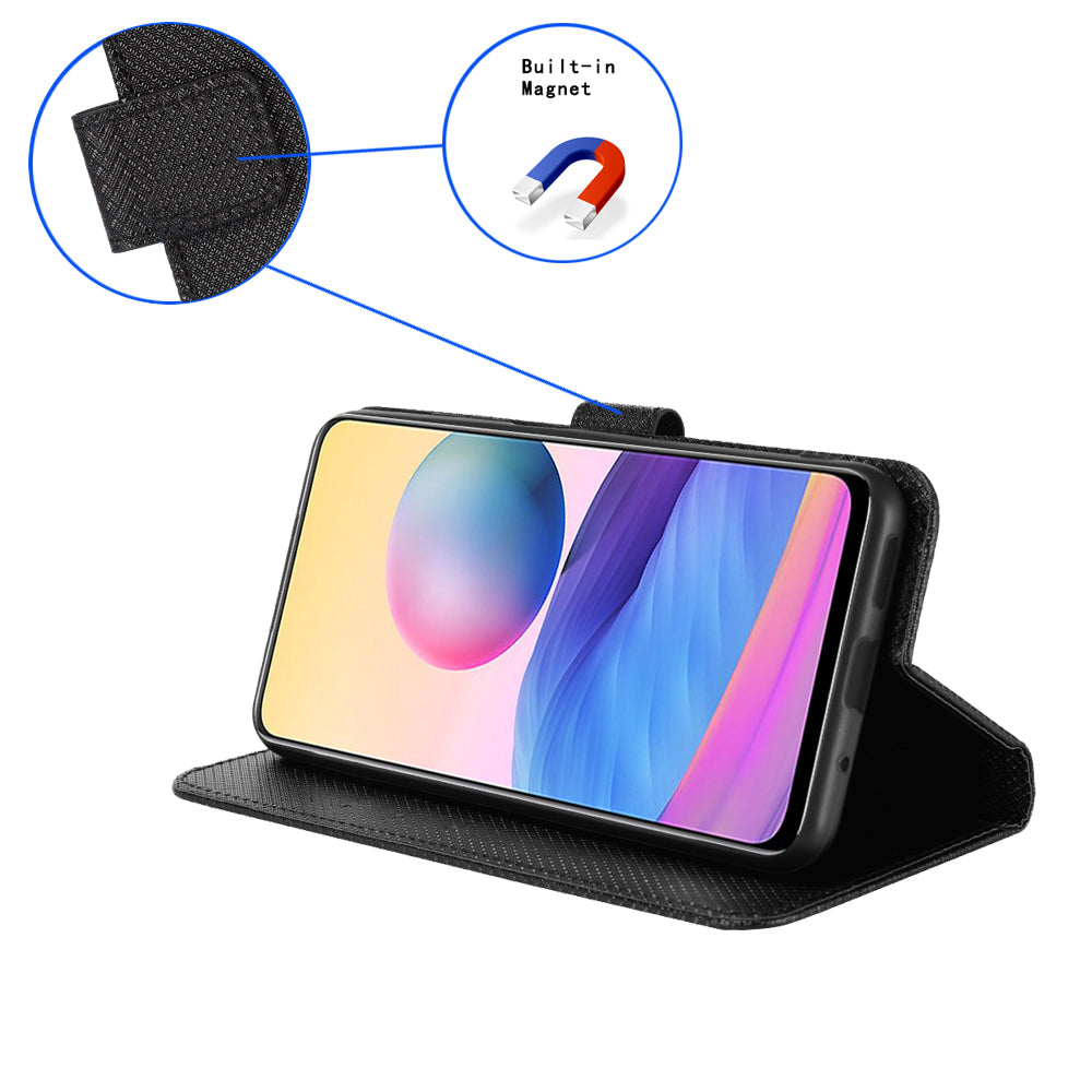 For Transsion Infinix Note 40 Pro 5G X6851 / Infinix Note 40 Pro+ X6851B Case Wallet Diamond Texture Leather Phone Cover