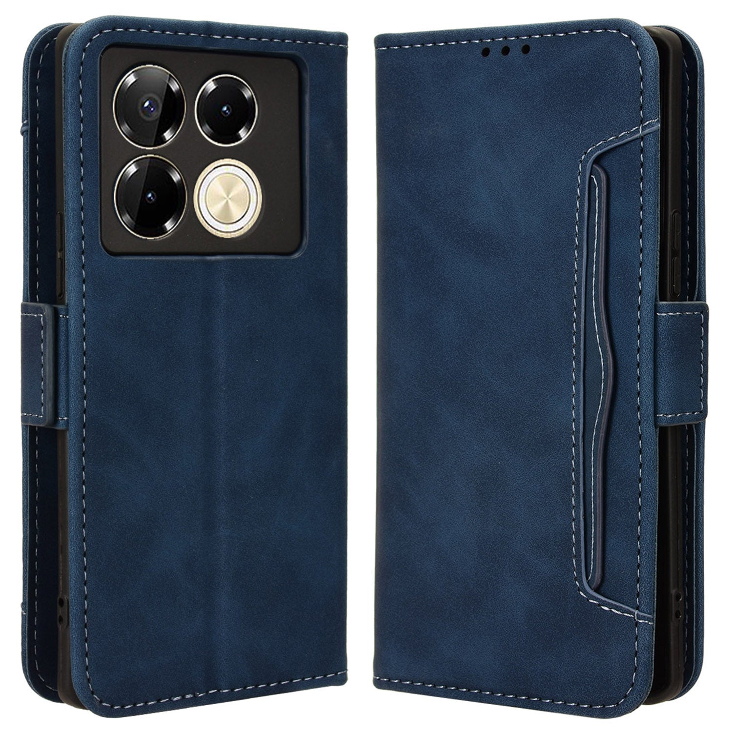 For Transsion Infinix Note 40 Pro 5G X6851 / Note 40 Pro+ X6851B Leather Phone Case with Multiple Card Slots