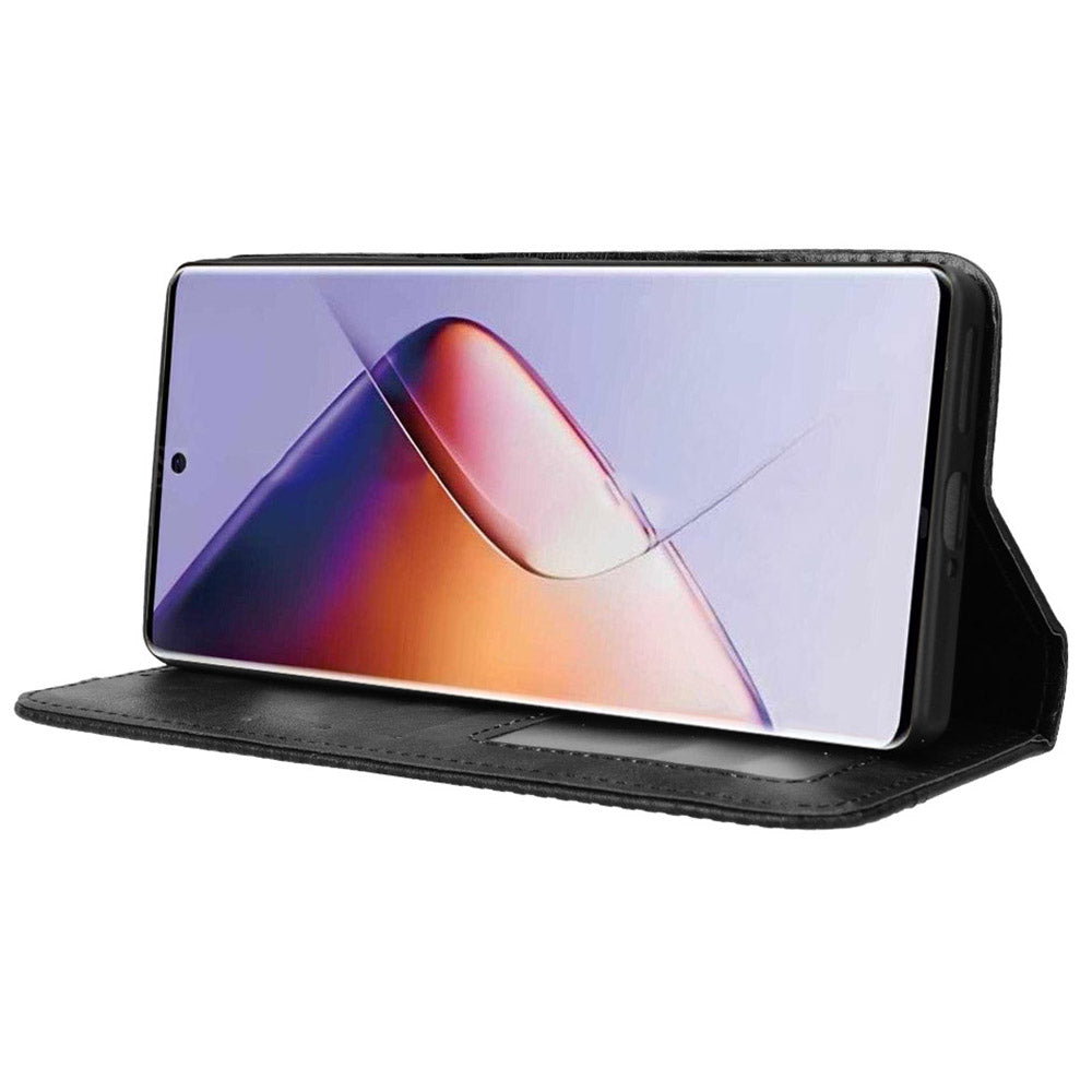 For Transsion Infinix Note 40 Pro 5G X6851 / Note 40 Pro+ X6851B Leather Case Wallet Retro Phone Cover