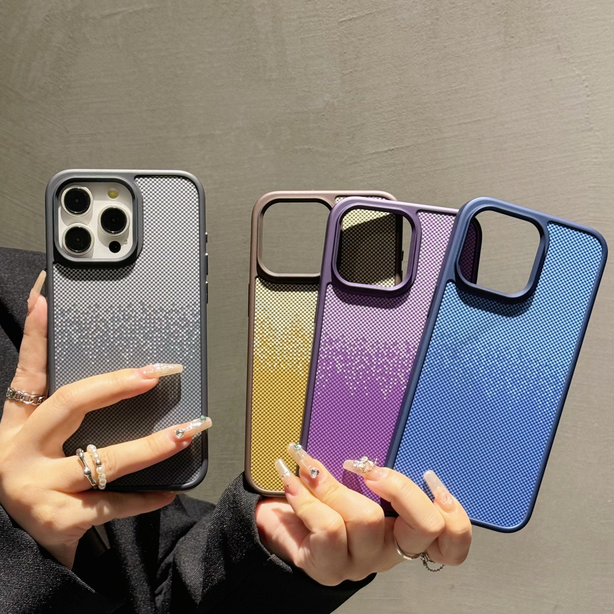 For iPhone 13 Pro Max Case Hard PC Water Transfer Printing Phone Cover
