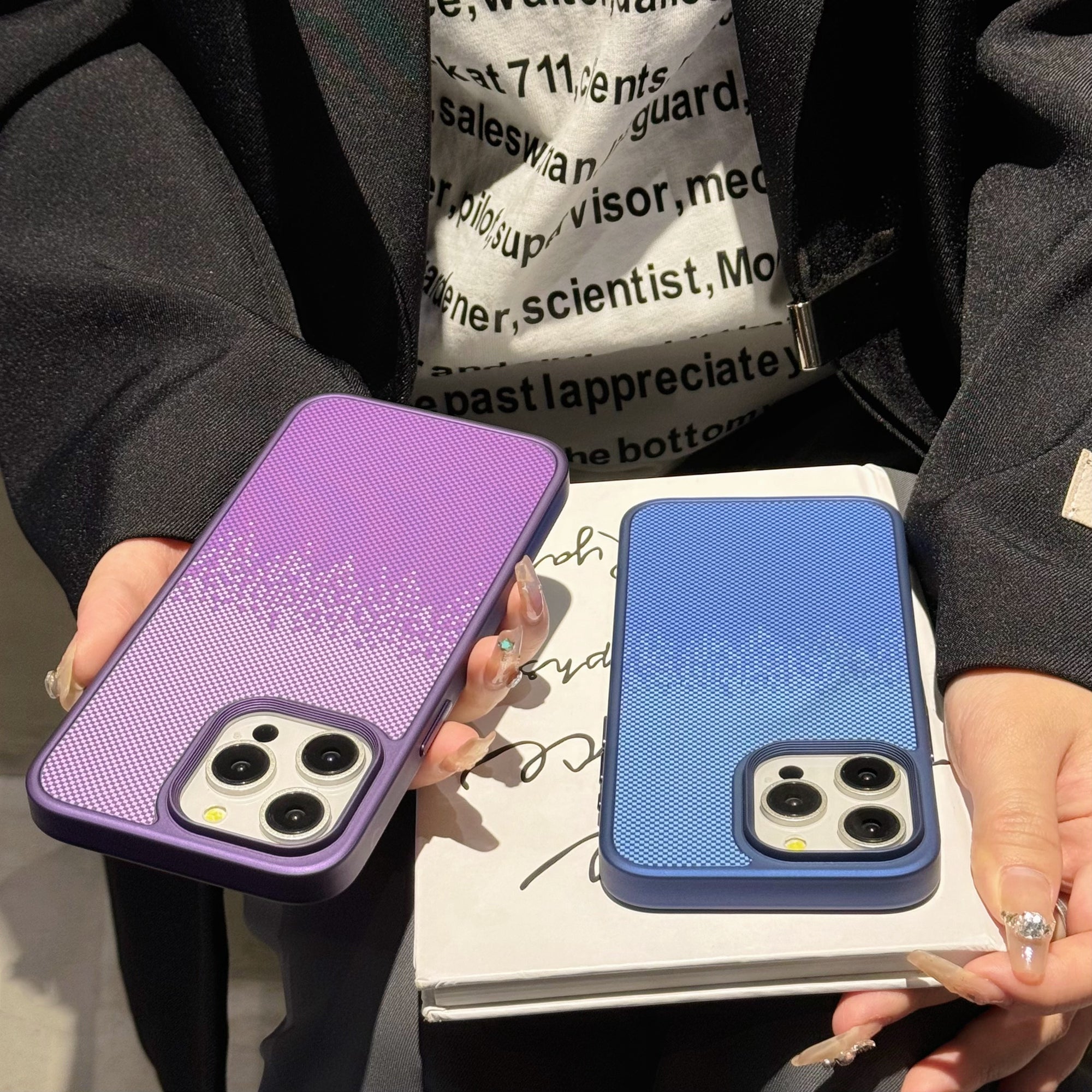For iPhone 14 Pro Case Water Transfer Printing Design Hard PC Phone Cover