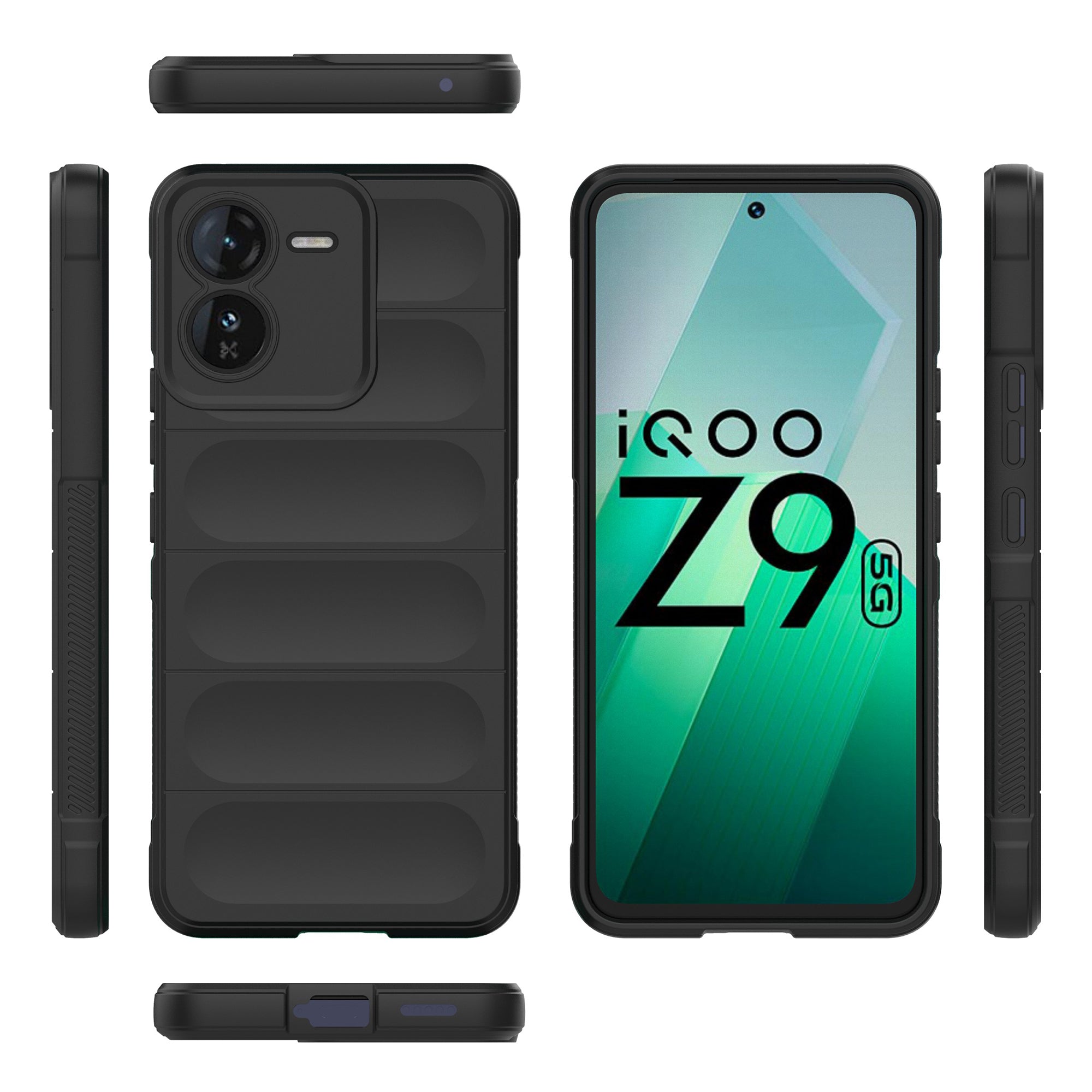 For vivo iQOO Z9 5G TPU Case Drop-proof Protection Soft Phone Cover