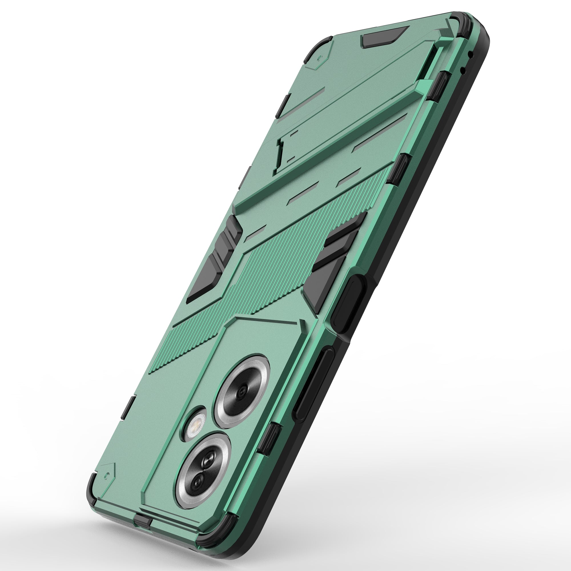 For Oppo A79 5G / A2 5G Phone Case Scratch-resistant PC+TPU Kickstand Cover