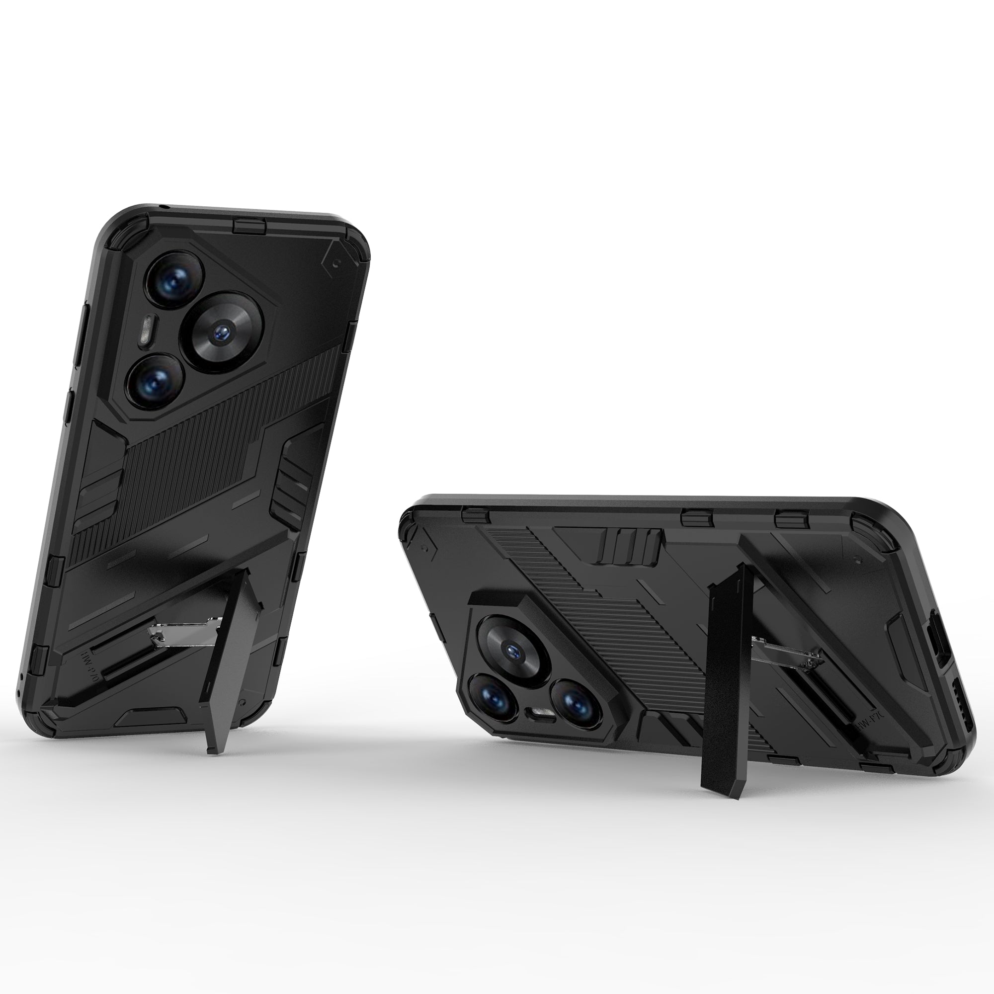 For Huawei Pura 70 Kickstand Case PC+TPU Dual Layer Protection Phone Cover
