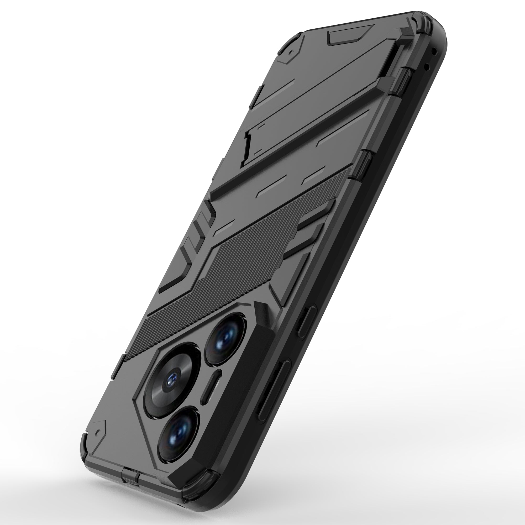 For Huawei Pura 70 Kickstand Case PC+TPU Dual Layer Protection Phone Cover