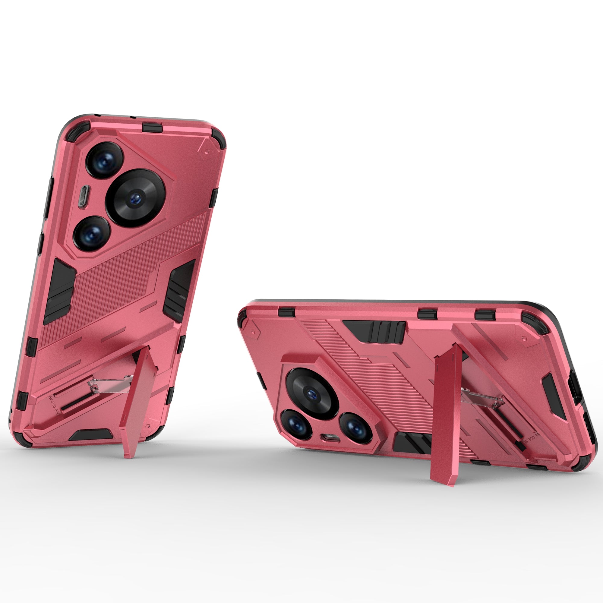 For Huawei Pura 70 Pro / Pura 70 Pro+ Case Kickstand PC+TPU Anti-drop Phone Cover