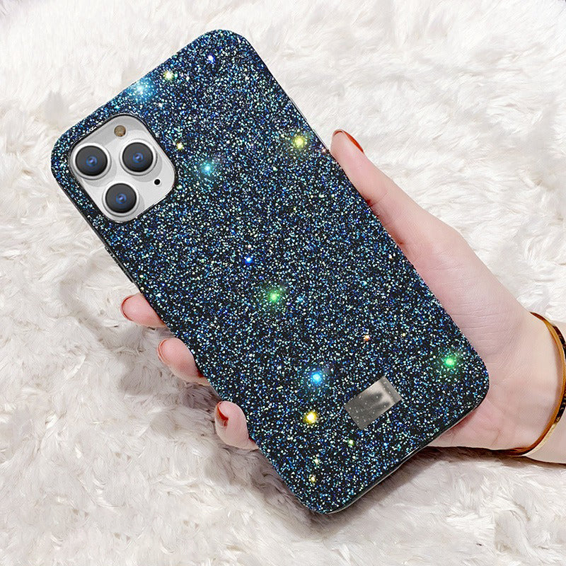 VESCENT For iPhone 11 Pro Max Case TPU+PC Phone Protective Cover Glitter Phone Shell