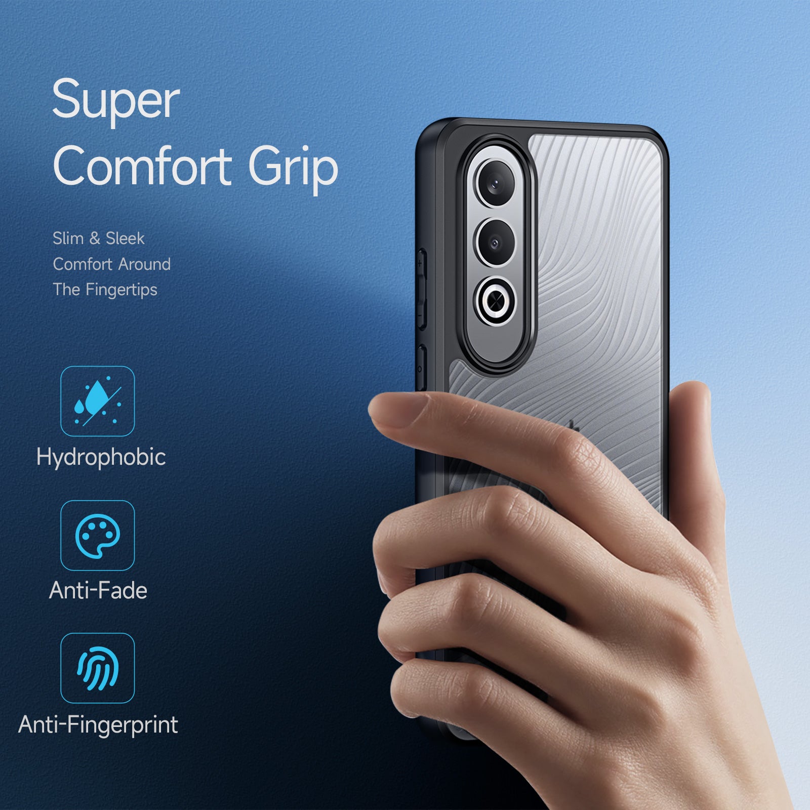 DUX DUCIS Aimo Series For OnePlus Nord CE4 5G / Oppo K12 Matte Case TPU+PC Phone Cover (REACH Certification)