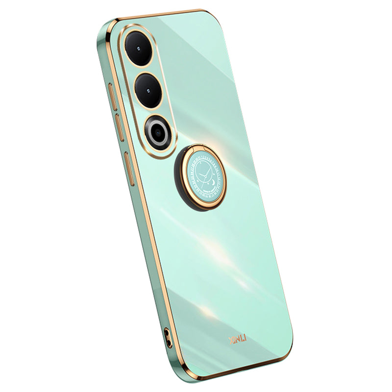 XINLI For OnePlus Nord CE4 5G / Ace 3V 5G TPU Case Ring Kickstand Electroplating Phone Cover