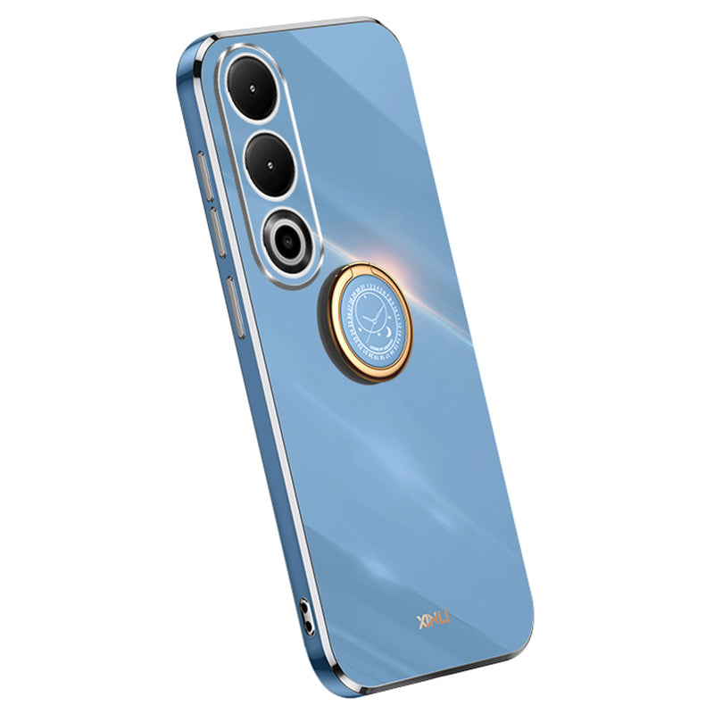 XINLI For OnePlus Nord CE4 5G / Ace 3V 5G TPU Case Ring Kickstand Electroplating Phone Cover