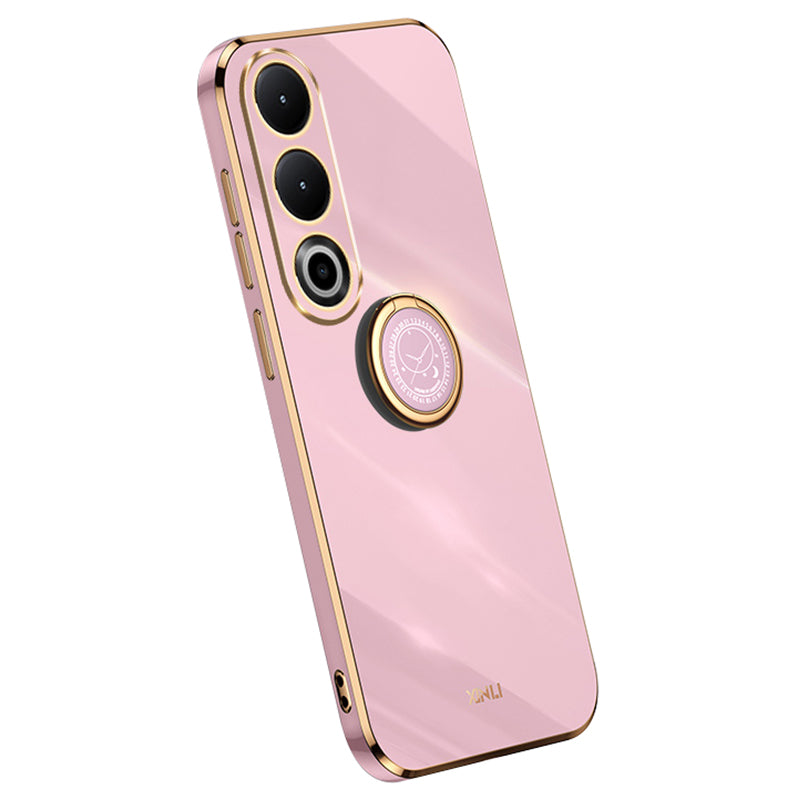 XINLI For OnePlus Nord CE4 5G / Ace 3V 5G TPU Case Ring Kickstand Electroplating Phone Cover
