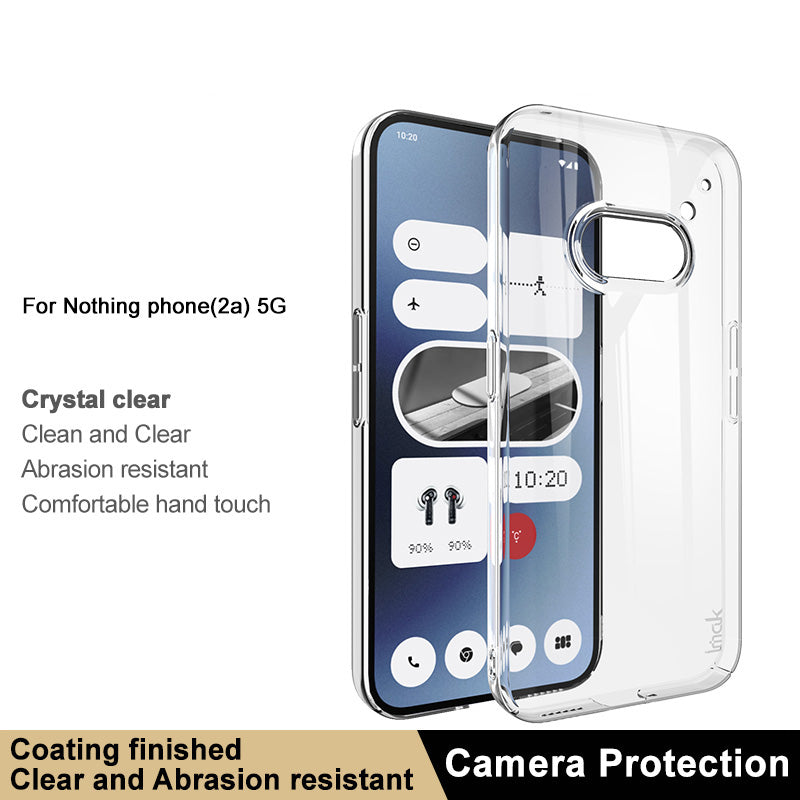 IMAK Crystal Case II Pro for Nothing Phone (2a) Hard PC Case Clear Phone Back Protector