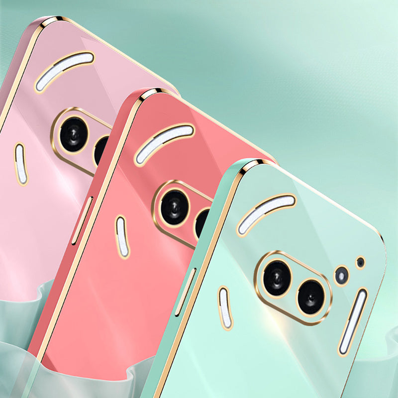 XINLI For Nothing Phone (2a) TPU Case Electroplating Edge Protective Phone Cover