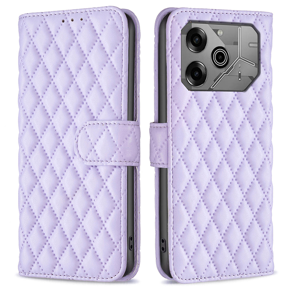 BINFEN COLOR BF Style-14 For Transsion Tecno Pova 6 5G / Pova 6 Pro 5G Leather Case Wallet Stand Cover