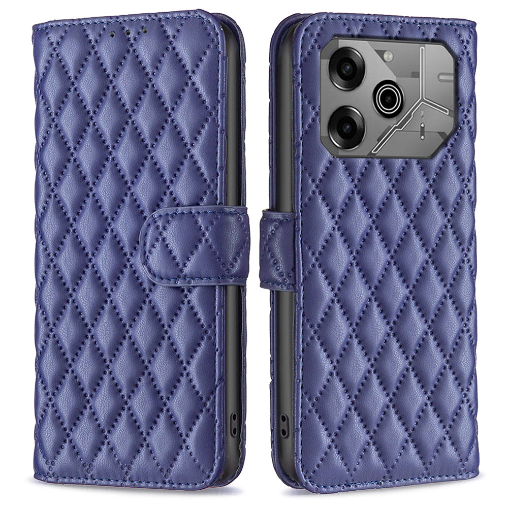 BINFEN COLOR BF Style-14 For Transsion Tecno Pova 6 5G / Pova 6 Pro 5G Leather Case Wallet Stand Cover