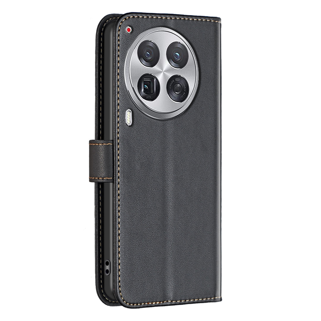 BINFEN COLOR BF17 For Transsion Tecno Camon 30 Premier 5G Case Stand Magnetic Leather Phone Cover