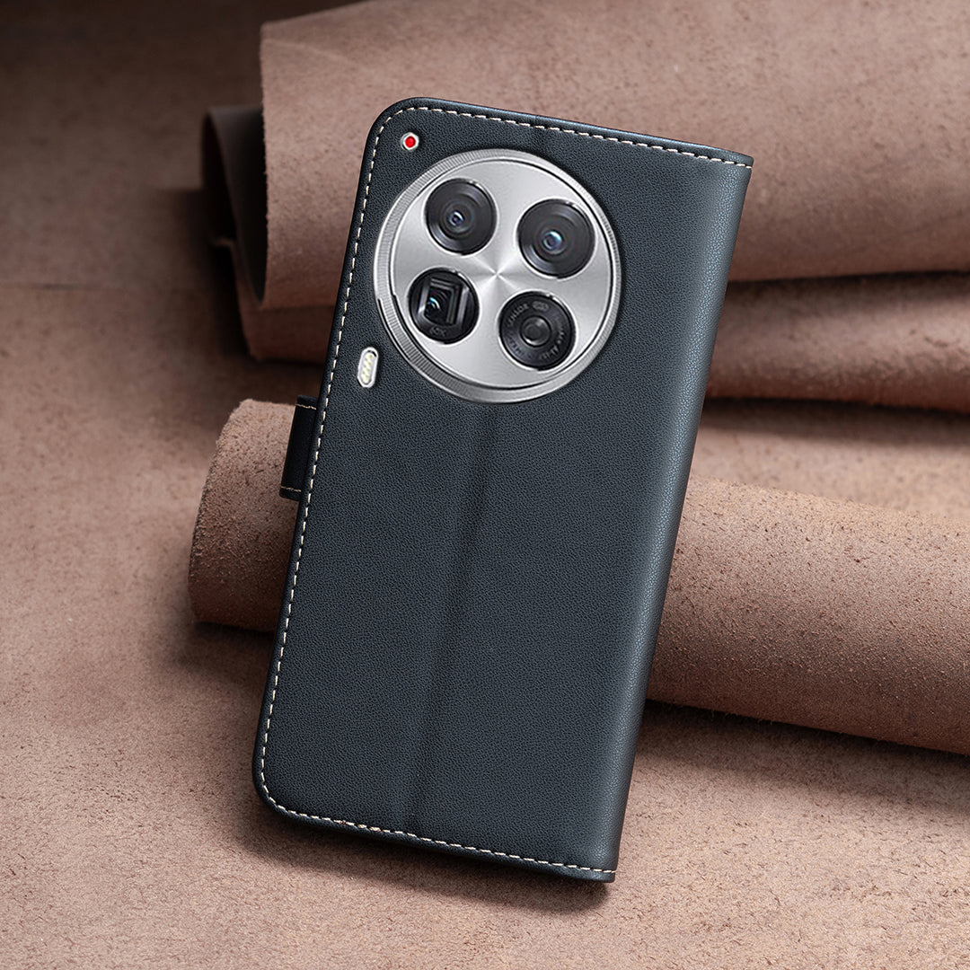 BINFEN COLOR BF17 For Transsion Tecno Camon 30 Premier 5G Case Stand Magnetic Leather Phone Cover