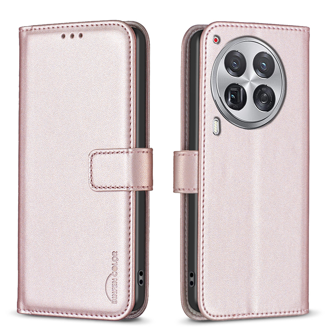 BINFEN COLOR BF17 For Transsion Tecno Camon 30 Premier 5G Case Stand Magnetic Leather Phone Cover