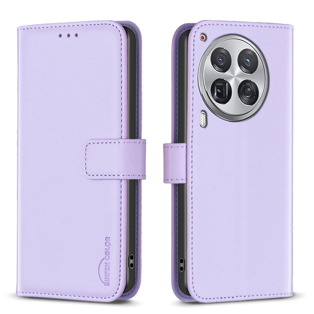 BINFEN COLOR BF17 For Transsion Tecno Camon 30 Premier 5G Case Stand Magnetic Leather Phone Cover