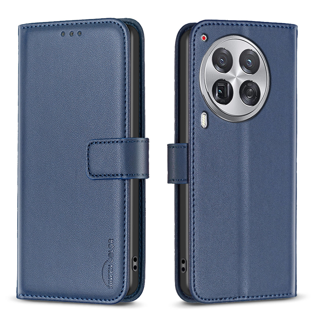 BINFEN COLOR BF17 For Transsion Tecno Camon 30 Premier 5G Case Stand Magnetic Leather Phone Cover