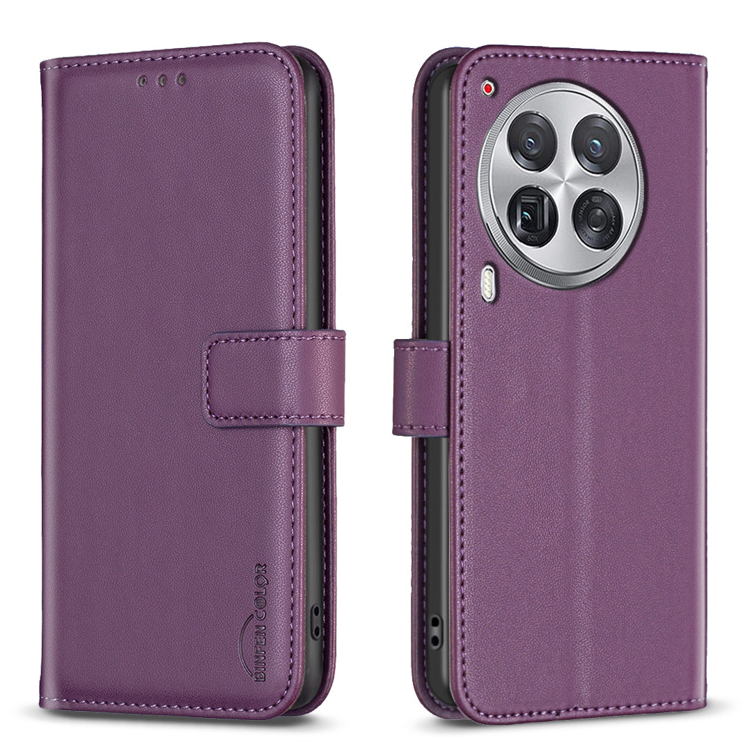 BINFEN COLOR BF17 For Transsion Tecno Camon 30 Premier 5G Case Stand Magnetic Leather Phone Cover