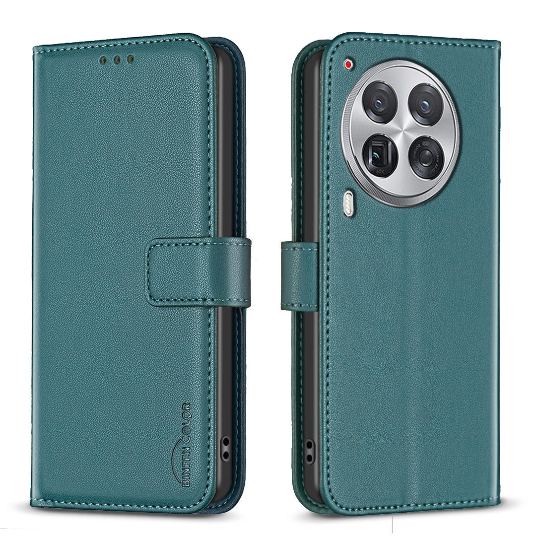 BINFEN COLOR BF17 For Transsion Tecno Camon 30 Premier 5G Case Stand Magnetic Leather Phone Cover