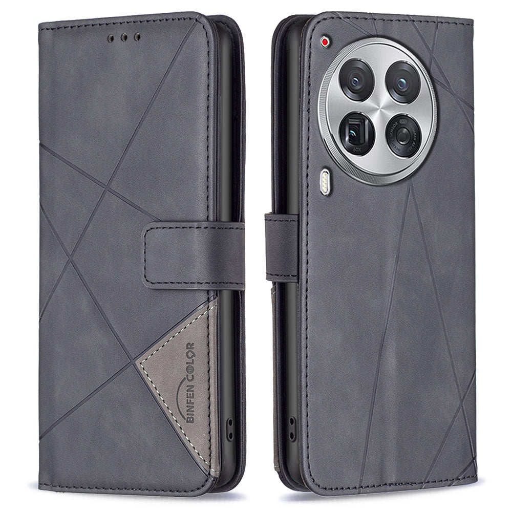 BINFEN COLOR BF05 For Transsion Tecno Camon 30 Premier 5G Case Wallet PU Leather Flip Phone Cover
