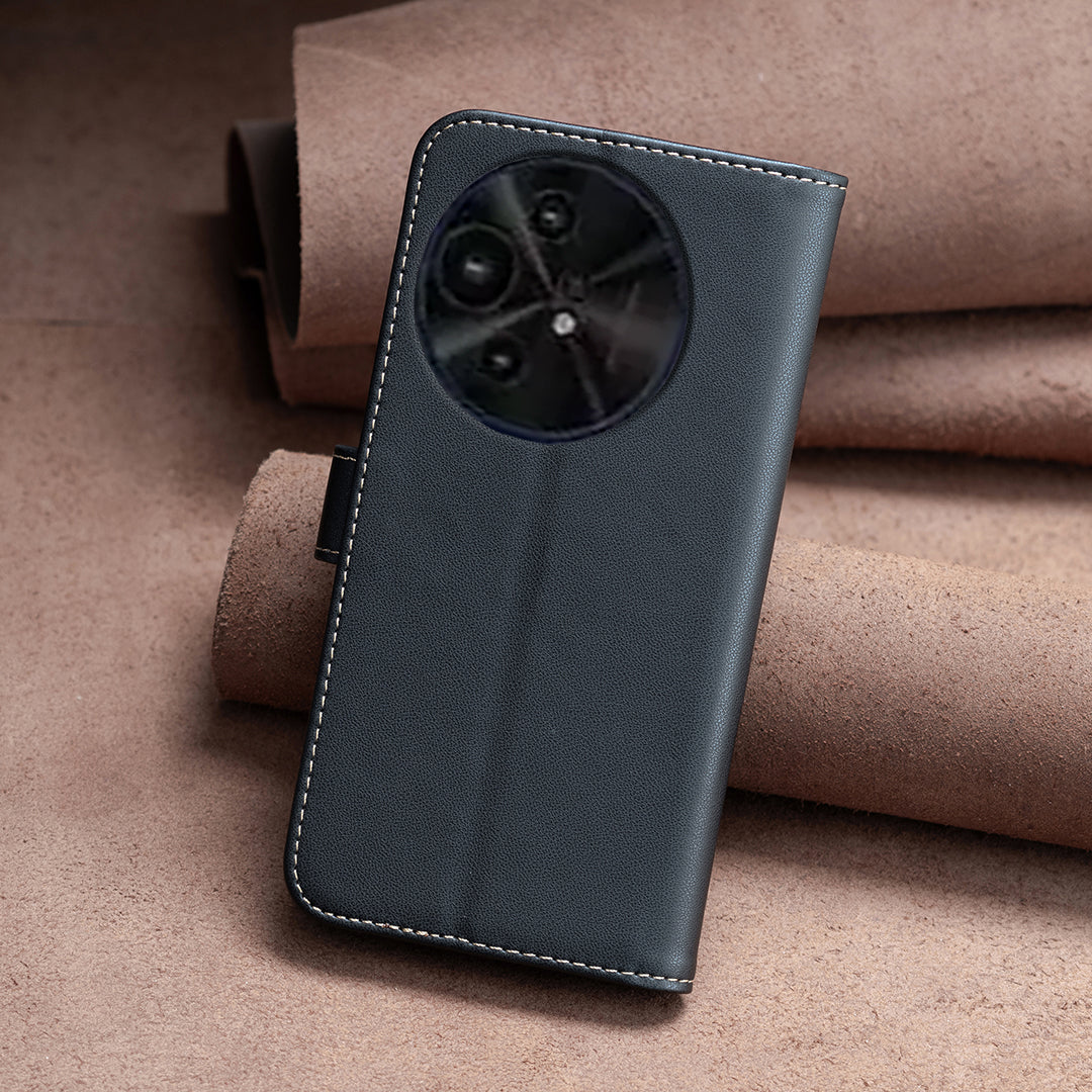 BINFEN COLOR BF17 For TCL 50 XE 5G / 50 XL 5G Case Wallet Leather + TPU Flip Phone Cover
