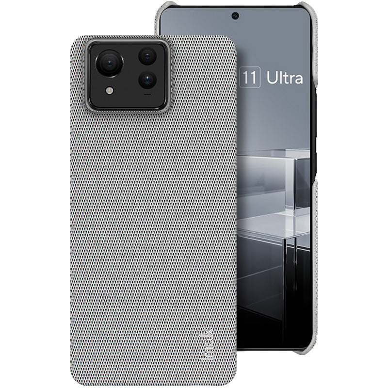 IMAK Ruiyi Series for Asus Zenfone 11 Ultra 5G Case Cloth Texture PU+PC Phone Cover