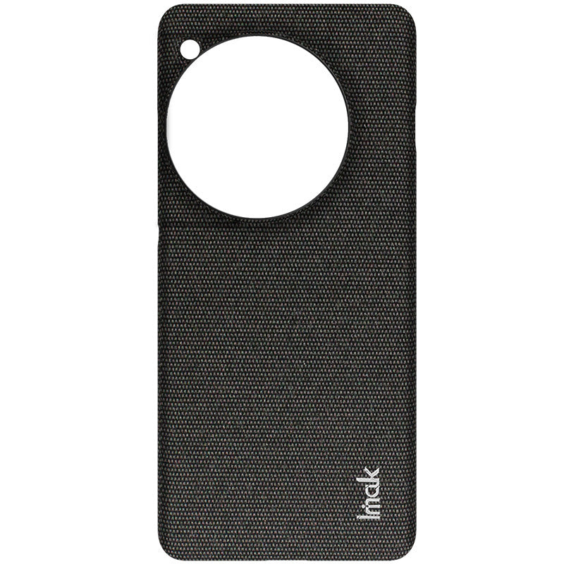 IMAK Ruiyi Series for OnePlus Ace 3 5G / 12R 5G Case Cloth Texture Leather Coated PC Hard Protective Phone Cover