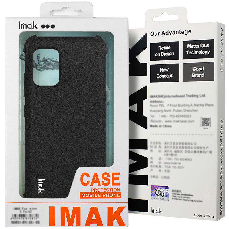 IMAK For Asus Zenfone 11 Ultra 5G Case Matte TPU Airbag Shockproof Phone Cover