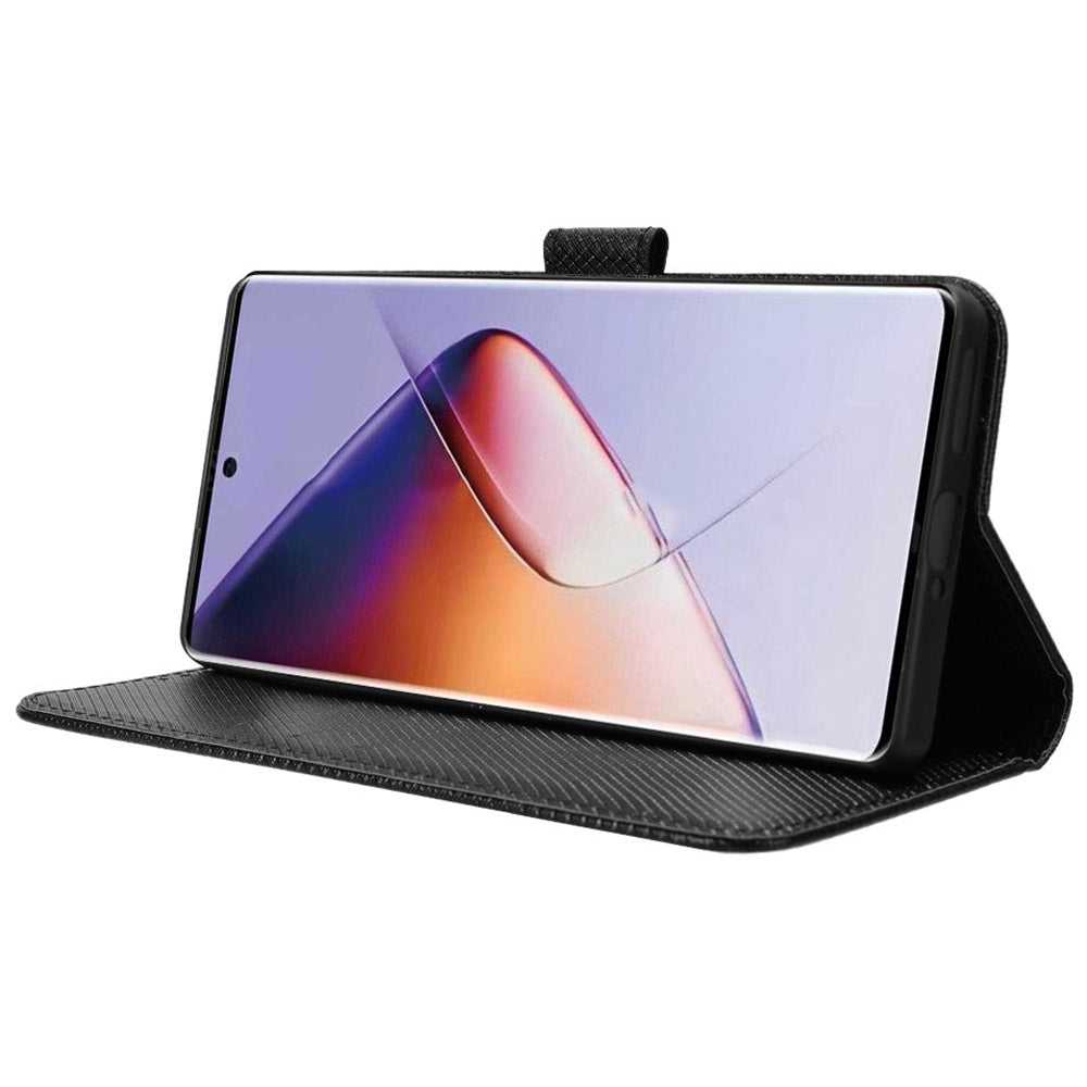For Transsion Infinix Note 40 Pro 4G X6850 Case PU Leather Wallet Phone Cover with Stand