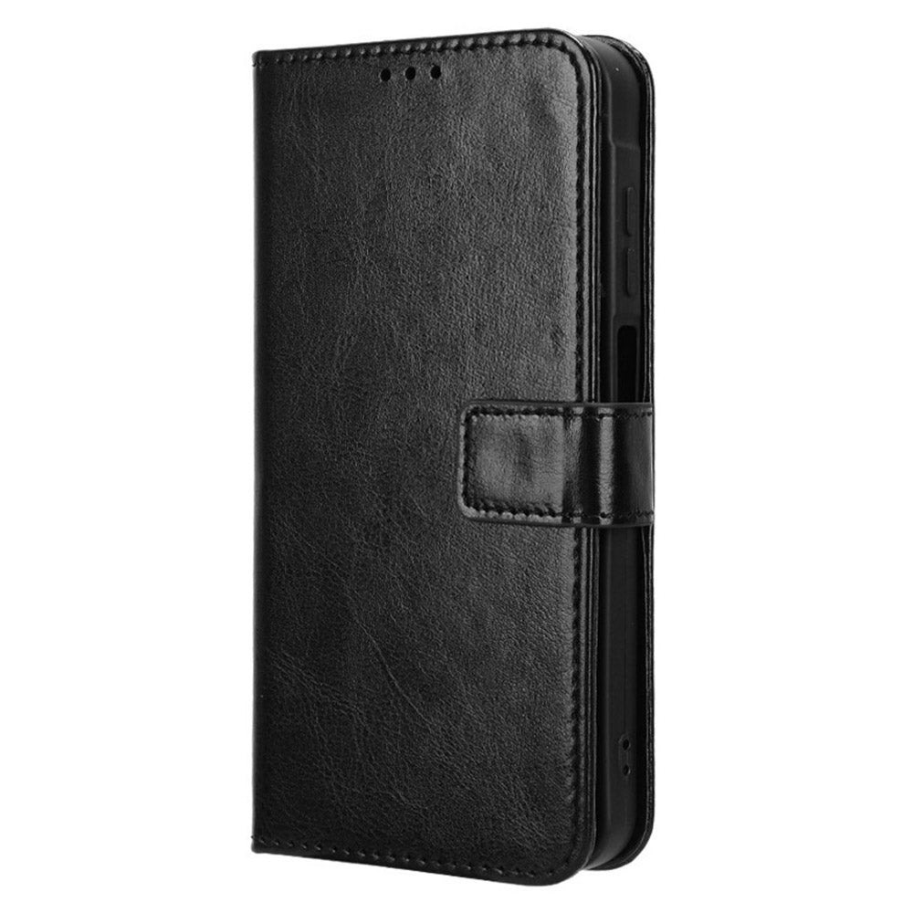 For Samsung Galaxy M55 5G / C55 5G Case Crazy Horse Texture Leather Phone Cover with Wallet Stand