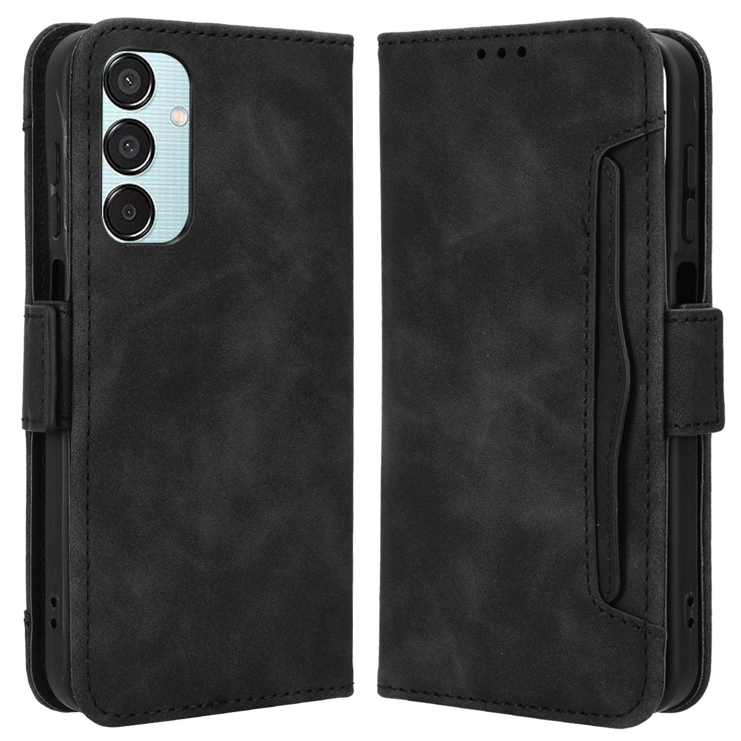 For Samsung Galaxy F15 5G / M15 5G Phone Case Multiple Card Slots Leather Phone Cover