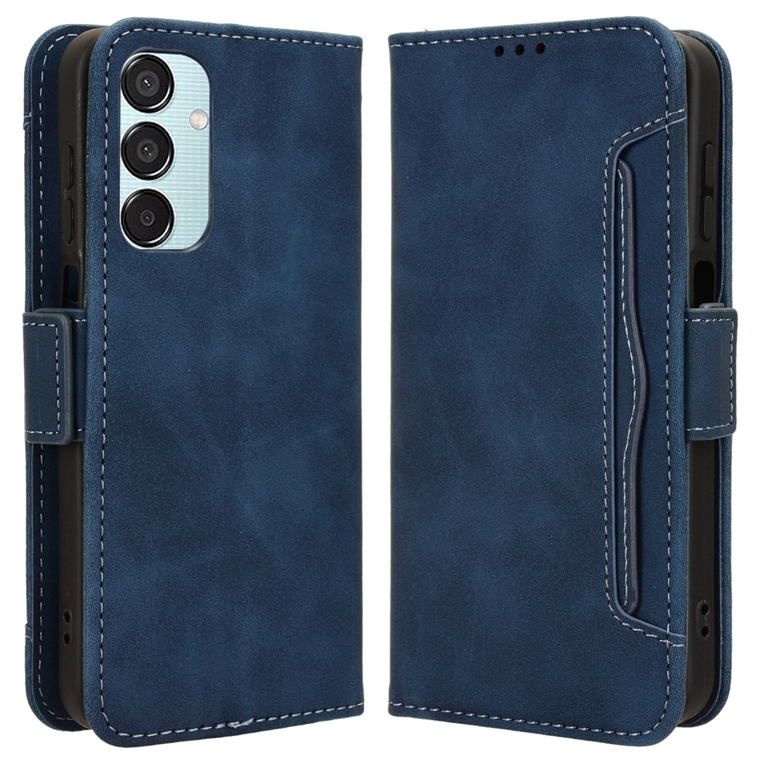 For Samsung Galaxy F15 5G / M15 5G Phone Case Multiple Card Slots Leather Phone Cover