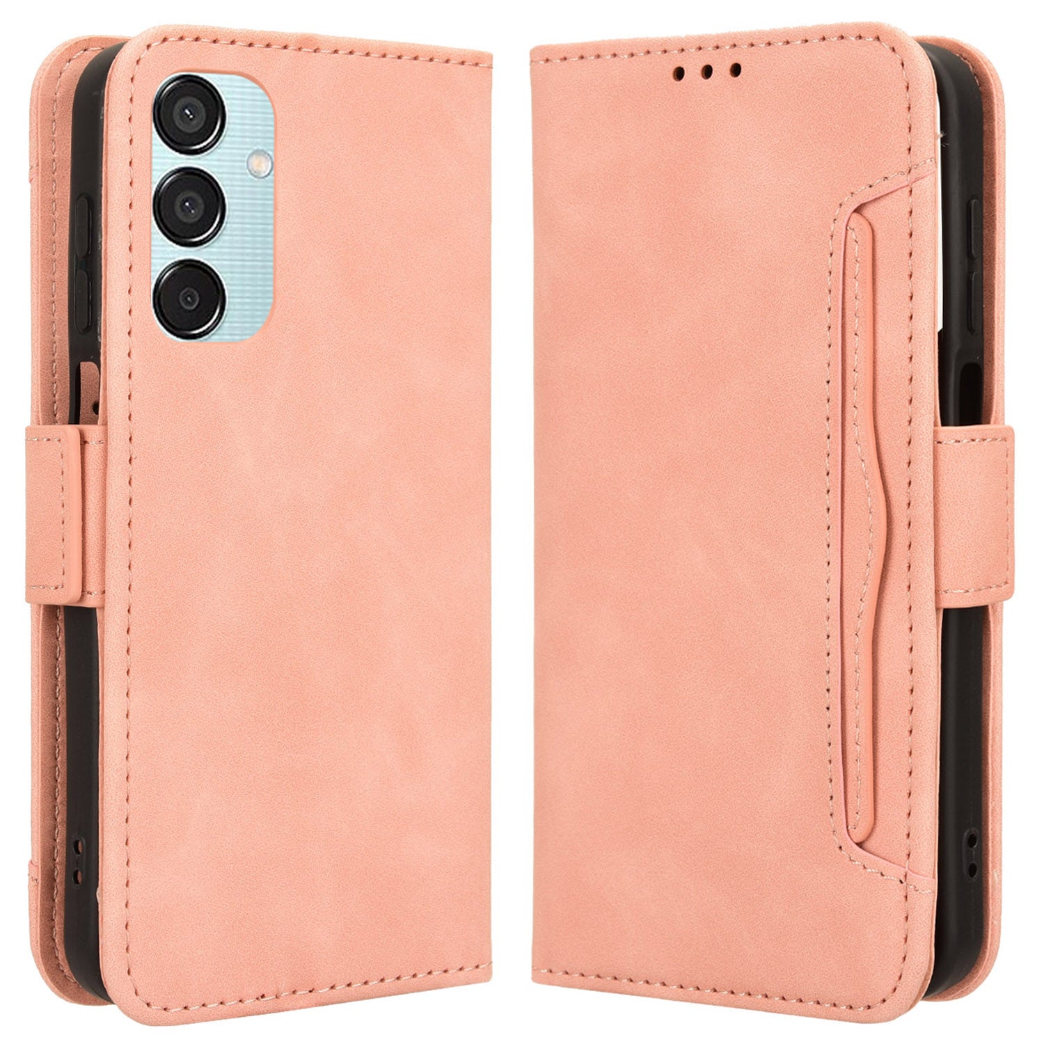 For Samsung Galaxy F15 5G / M15 5G Phone Case Multiple Card Slots Leather Phone Cover