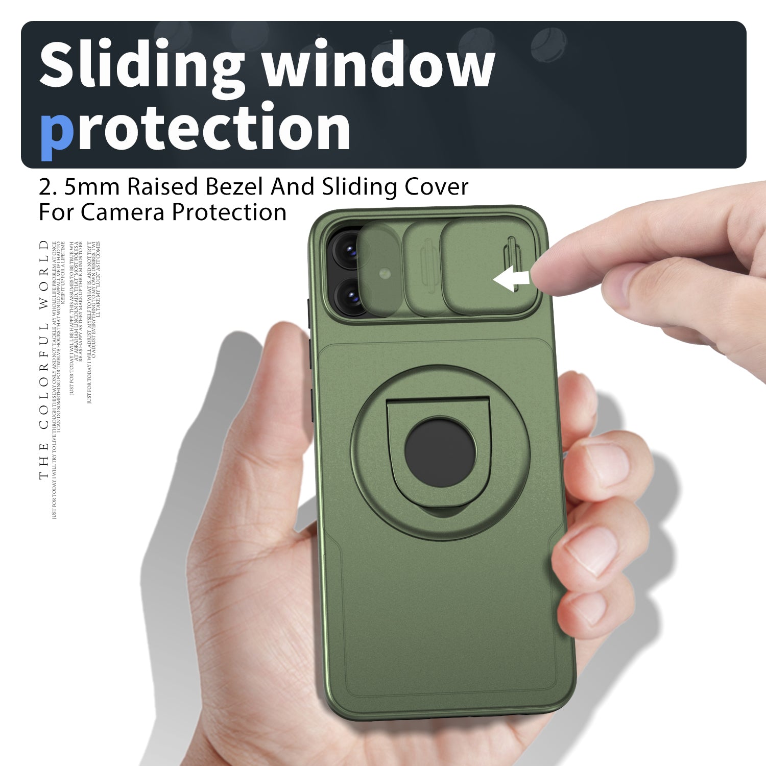 For Samsung Galaxy A05 4G Case Camera Protection Kickstand Dual Layer Hybrid TPU+PC Phone Cover