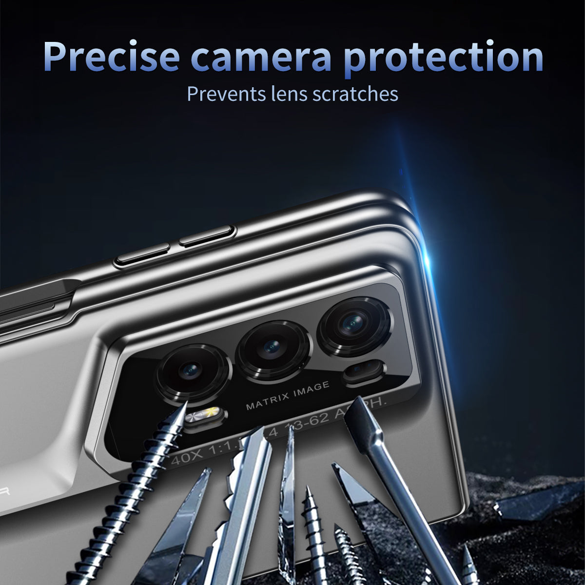 918 Series for Honor Magic V2 RSR Porsche Design Case Hard PC Phone Cover with Tempered Glass Film / Stylus