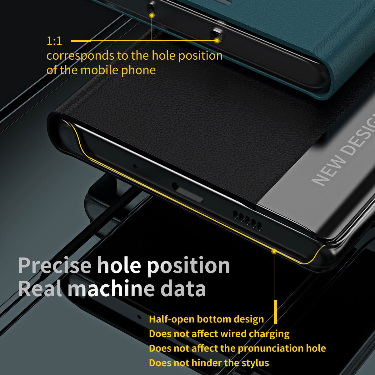 For Xiaomi Redmi Note 13 Pro 4G / Poco M6 Pro 4G Case Stand Scratchproof Leather Phone Cover