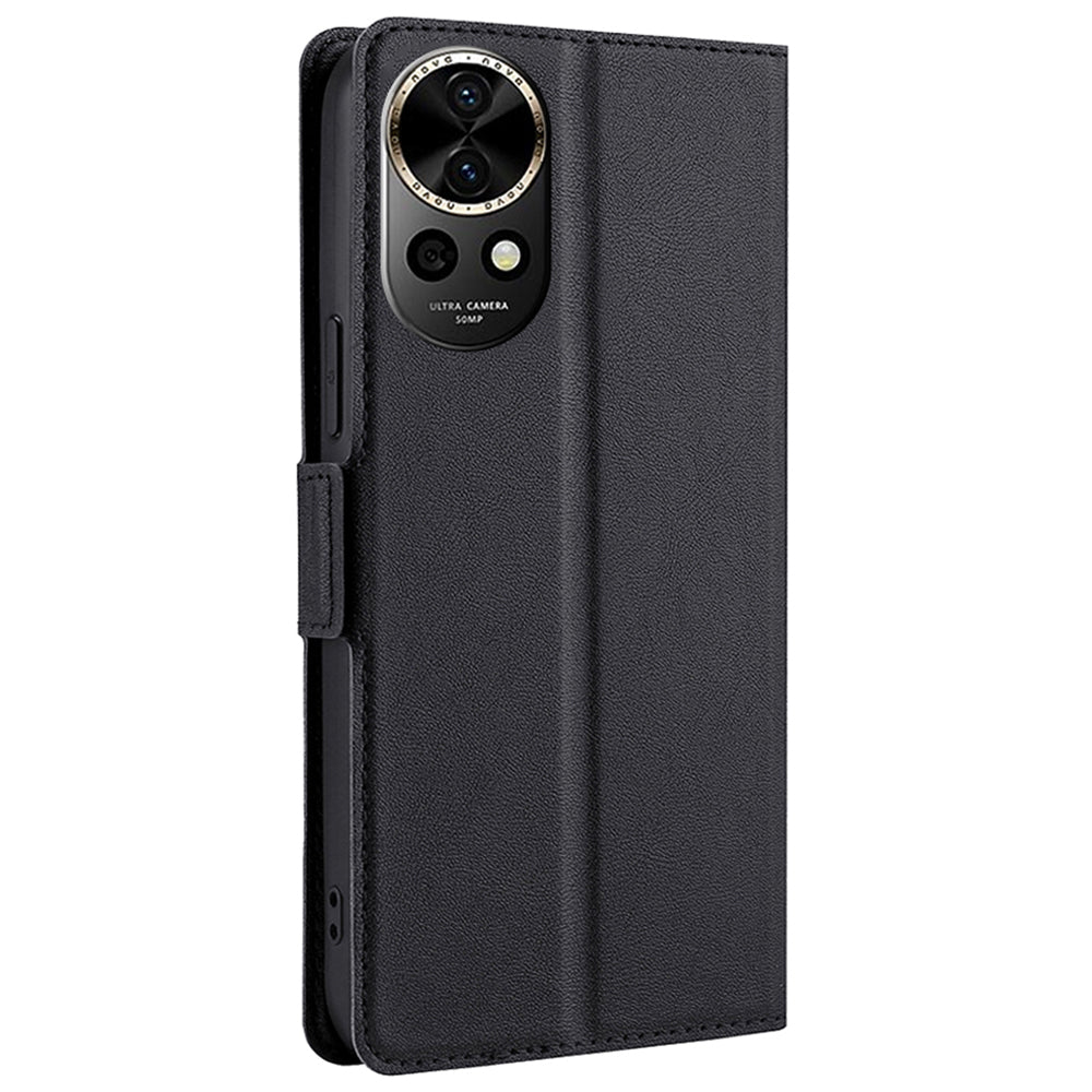 For Huawei nova 12 5G Protective Case PU Leather + TPU Inner Shell Phone Cover