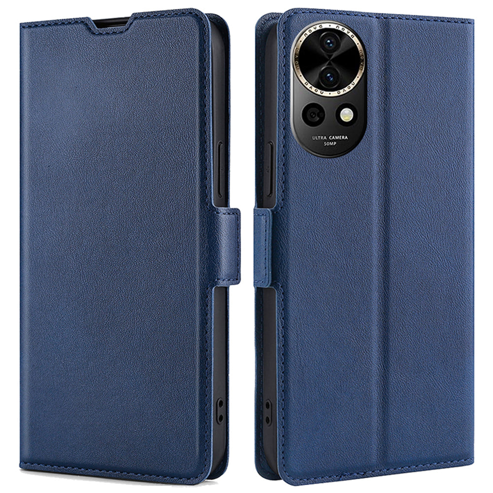 For Huawei nova 12 5G Protective Case PU Leather + TPU Inner Shell Phone Cover