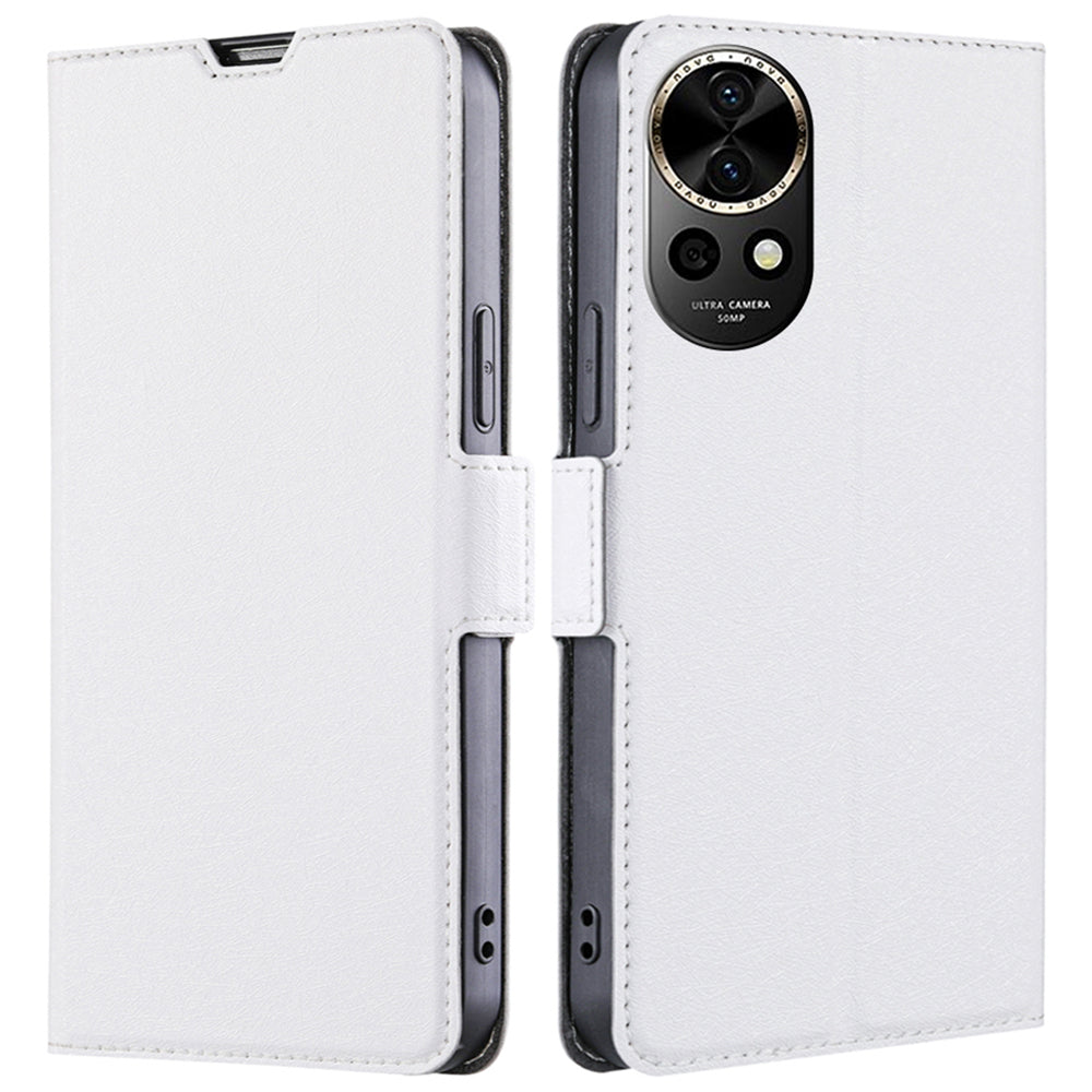 For Huawei nova 12 5G Protective Case PU Leather + TPU Inner Shell Phone Cover
