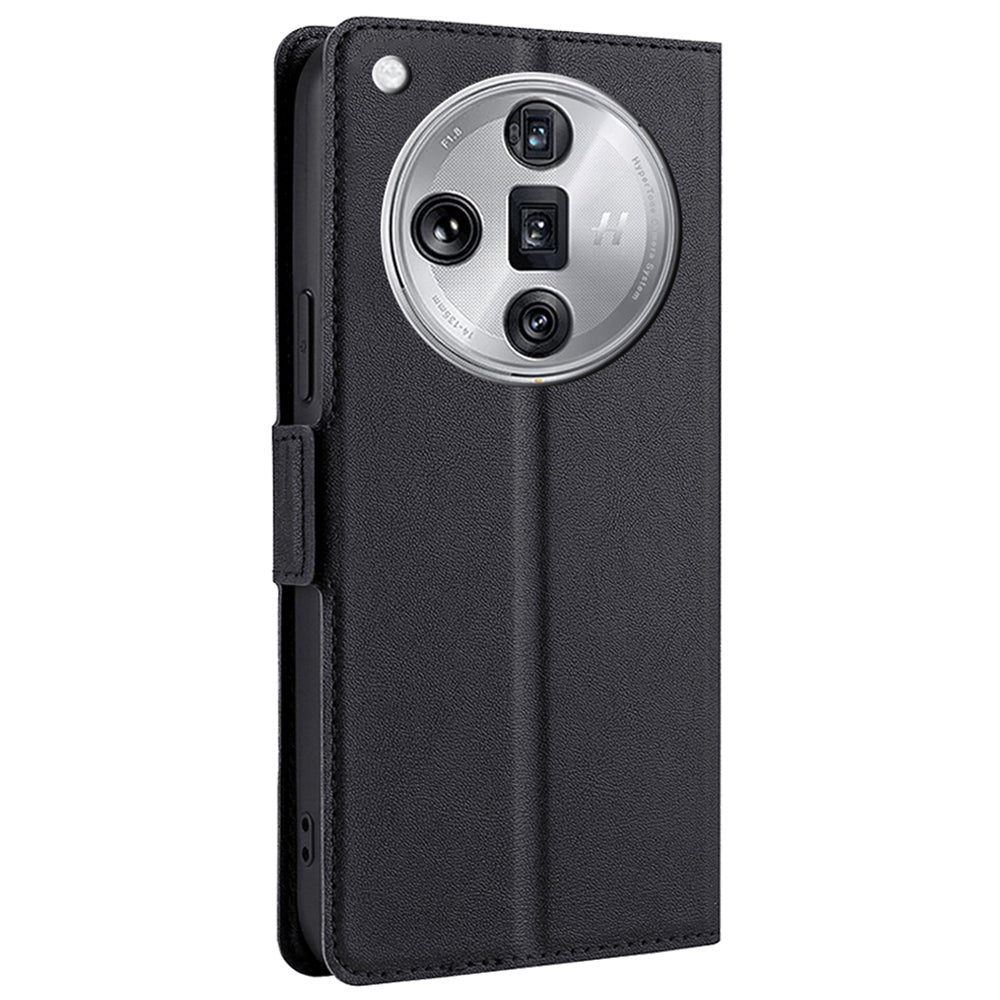 For Oppo Find X7 Ultra Shockproof Case TPU+PU Leather Card Holder Phone Cover