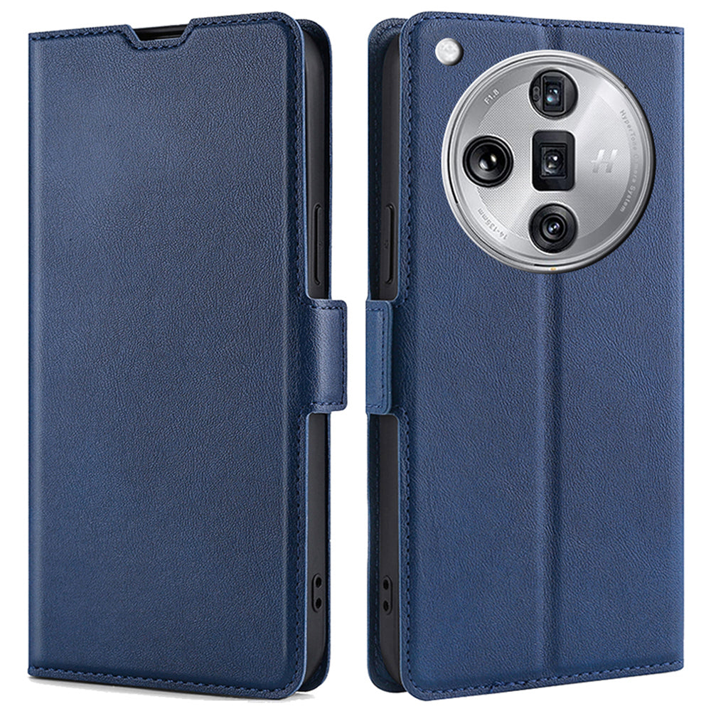 For Oppo Find X7 Ultra Shockproof Case TPU+PU Leather Card Holder Phone Cover